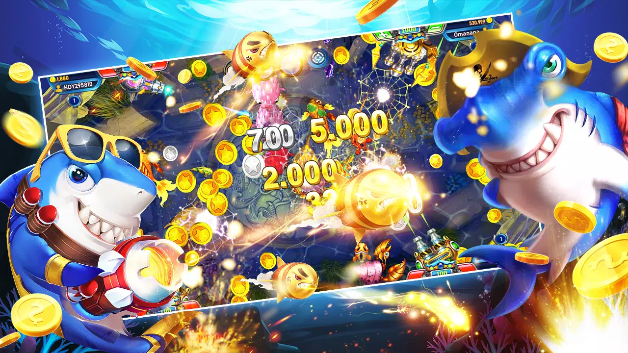 หน้าจอเกมยิงปลาธีมโลกใต้น้ำของ pay69